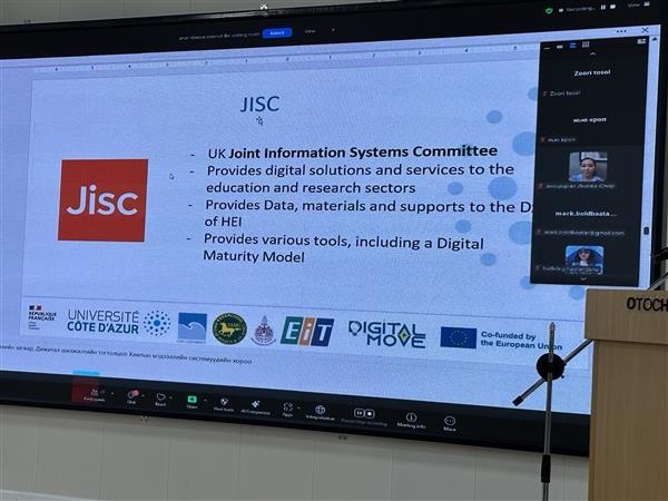 Европын Холбооны "ERASMUS+" хөтөлбөрийн хамтарсан санхүүжилтээр хэрэгжиж буй “DIGITAL MOVE” төслийн түнш их сургуулиуд "DIGITAL WEEK – 2025" арга хэмжээг амжилттай зохион байгууллаа.